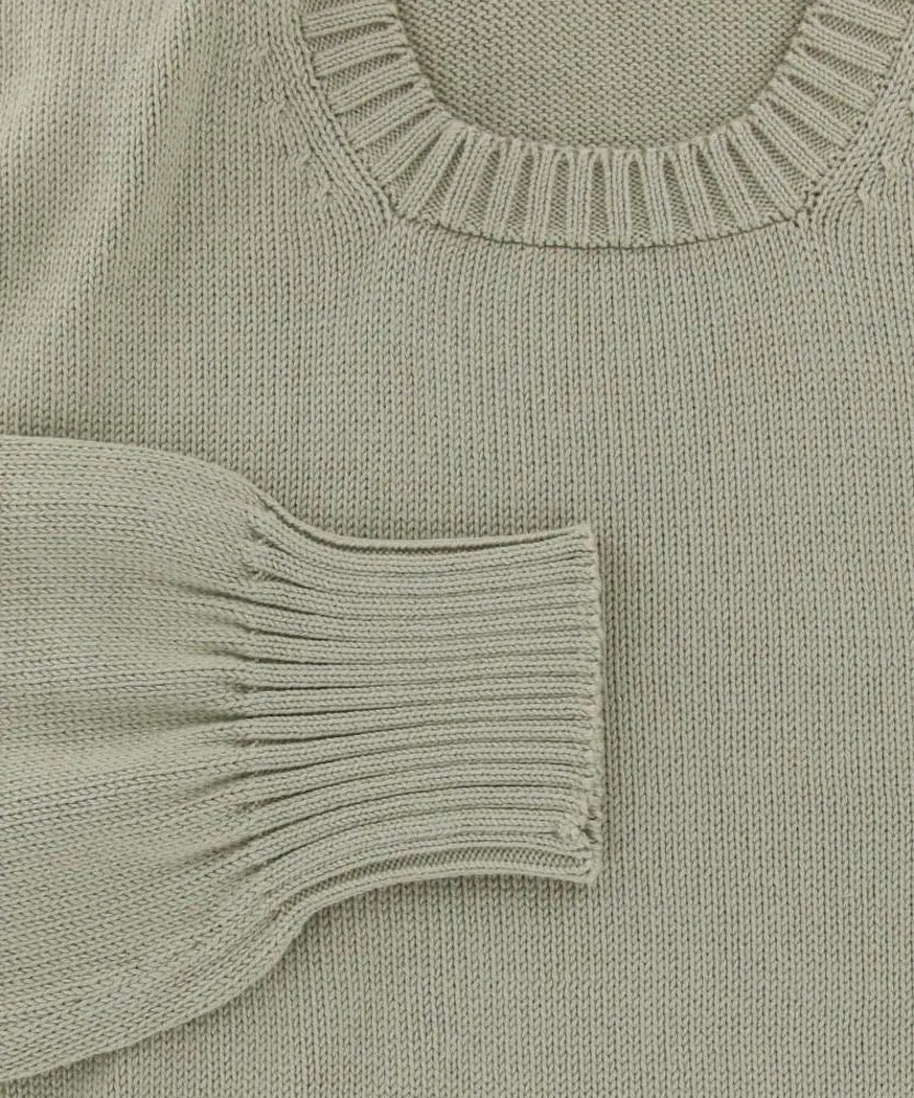 Finamore Napoli Beige Cotton Sweater - Size: XXX Small US / 42 EU