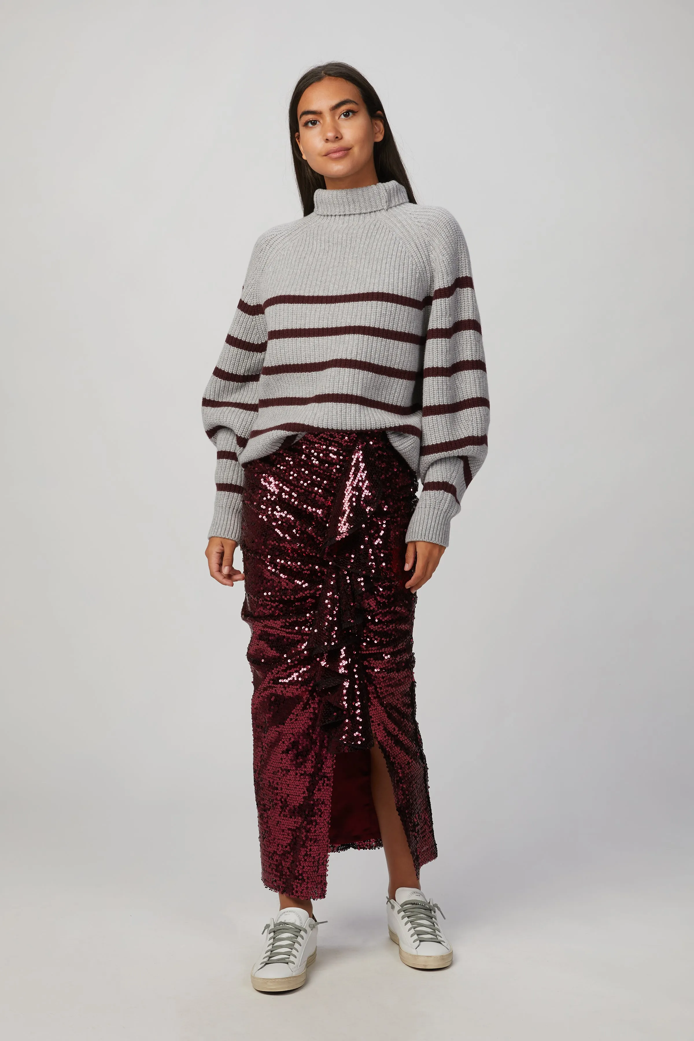 FIONA STRIPED SWEATER