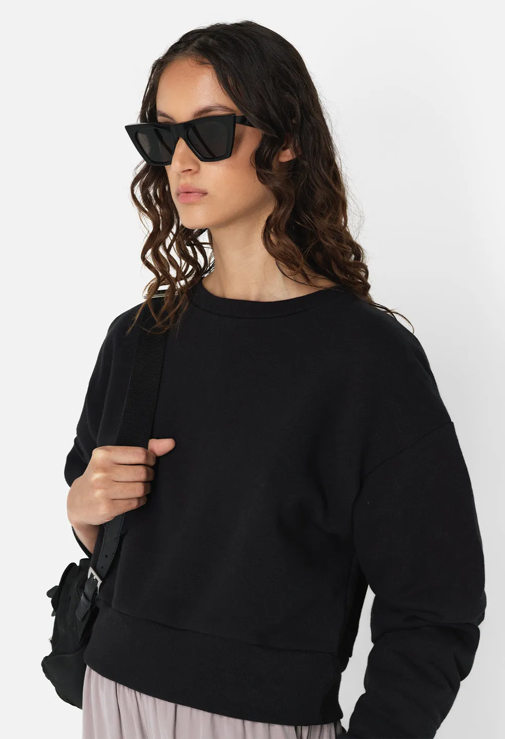 Fleeced Boca Crew / Black