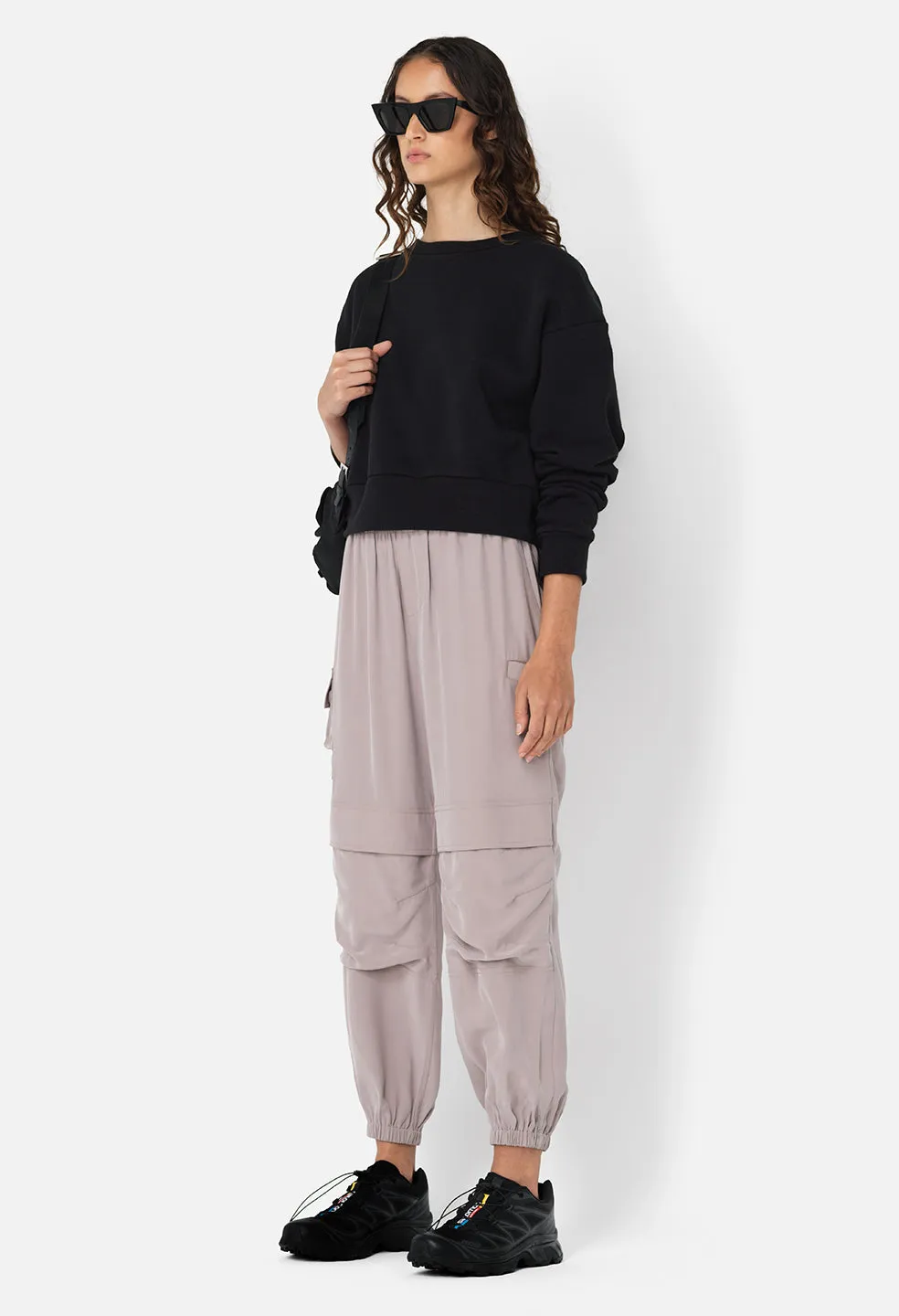 Fleeced Boca Crew / Black