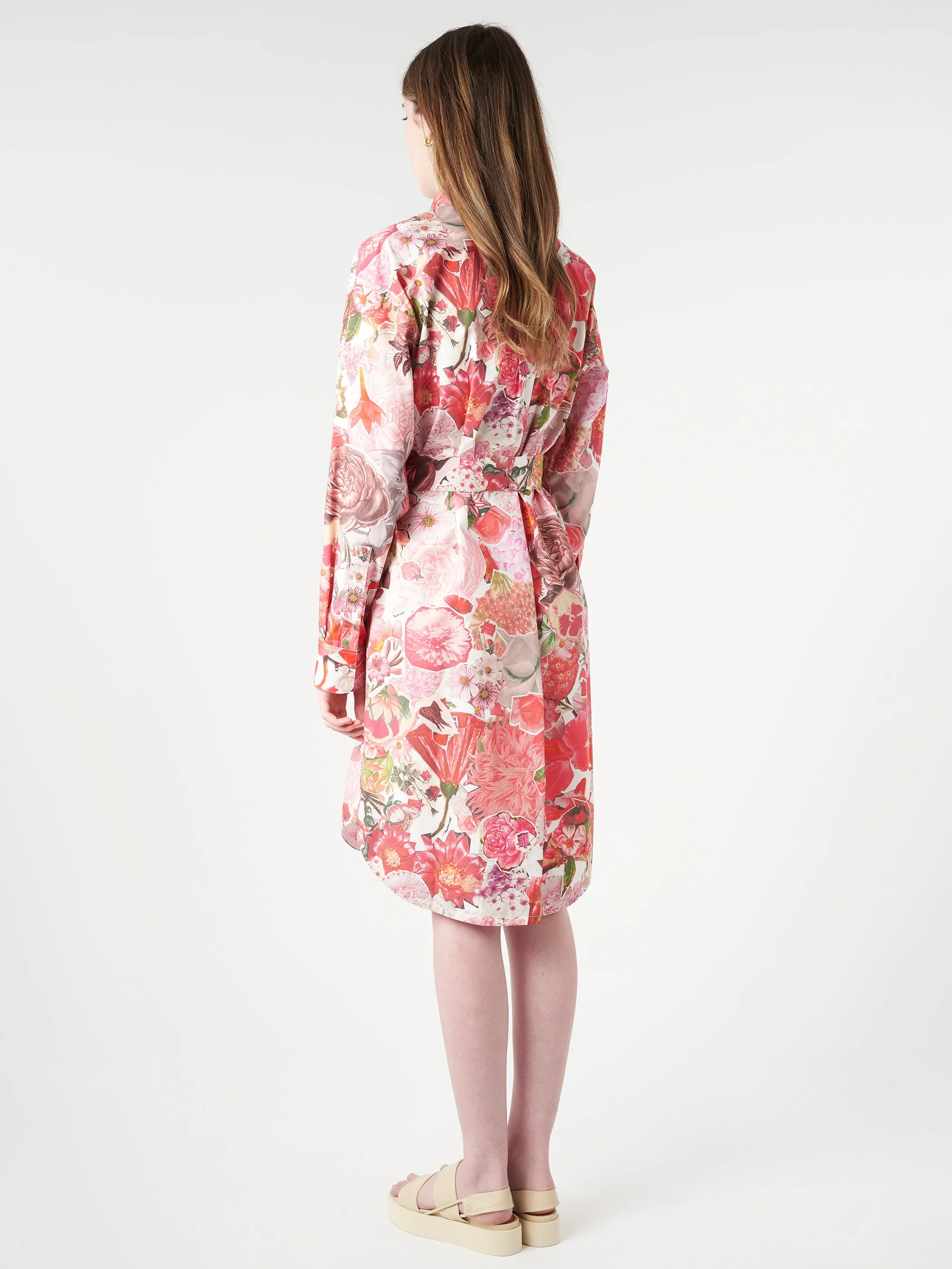 Floral Shirt Dress