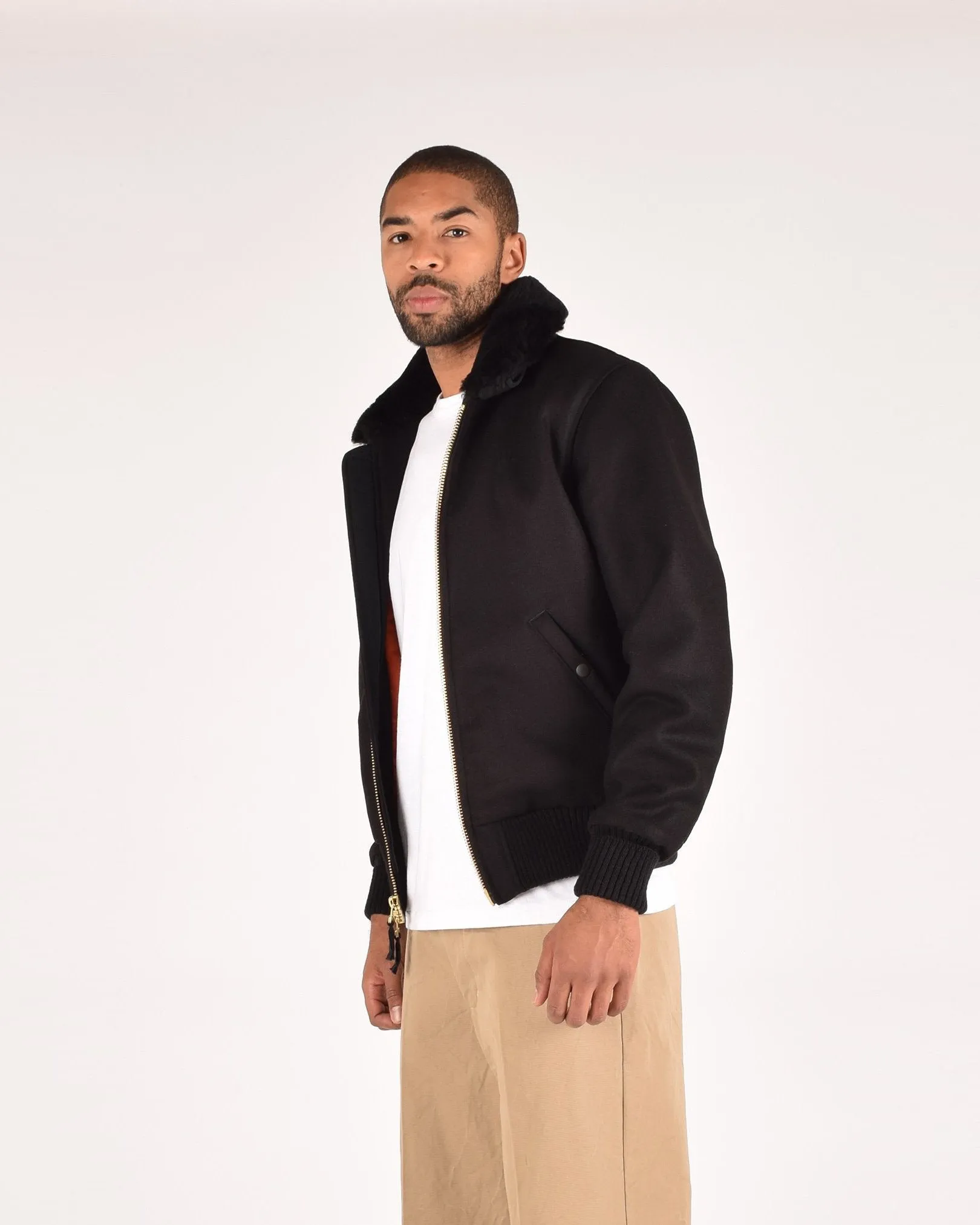 Flyer's Club Jacket - Black / Black