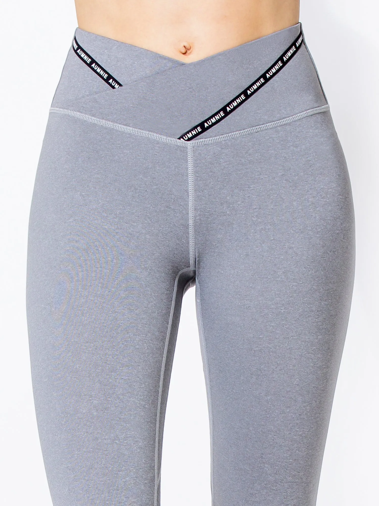 FUSION WRAP PANTS, LIGHT HEATHER GREY
