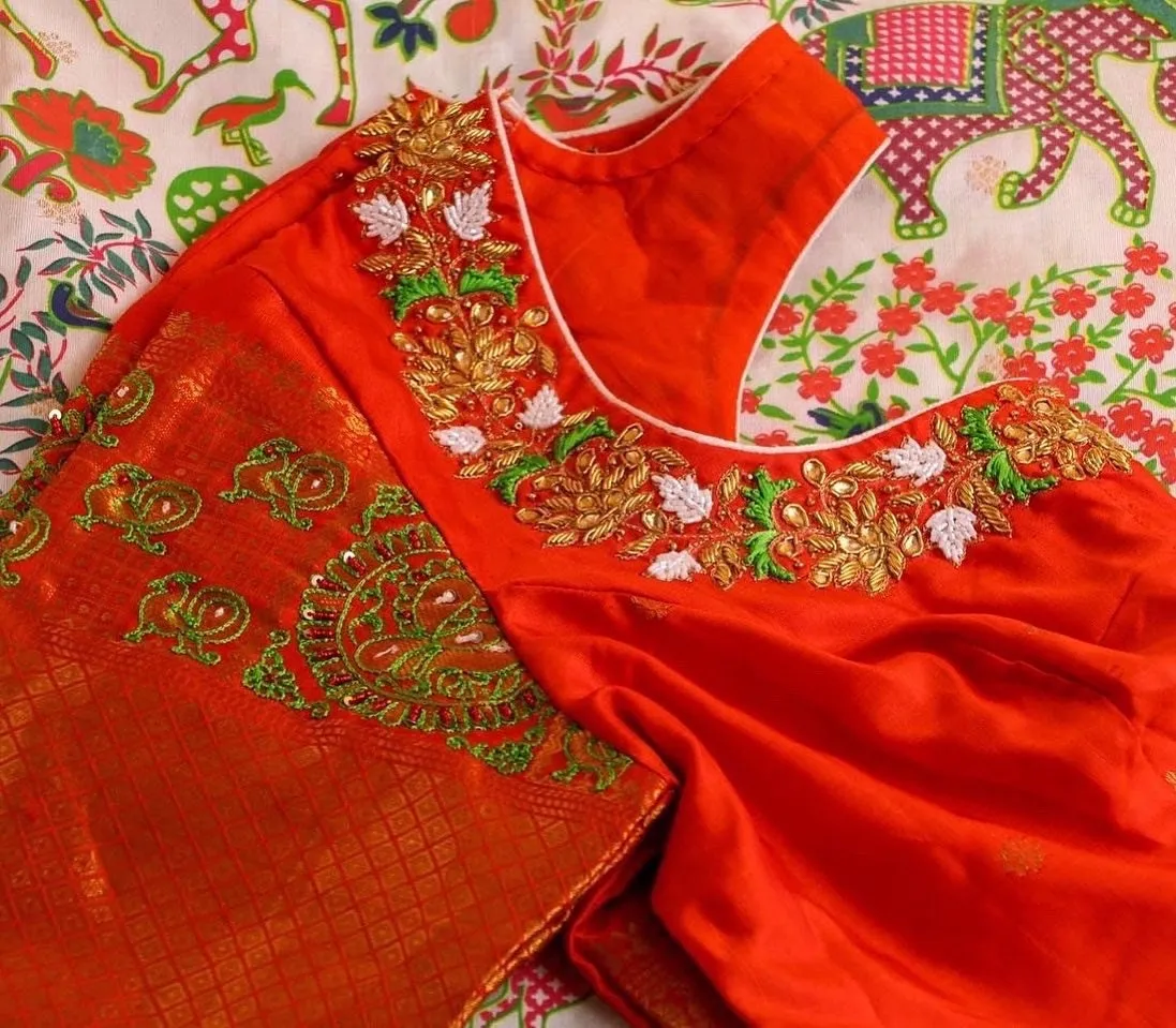 Gadwal Silk saree Silk Saree handloom saree stitched blouse green saree blue saree party wear saree silk saree wedding saree