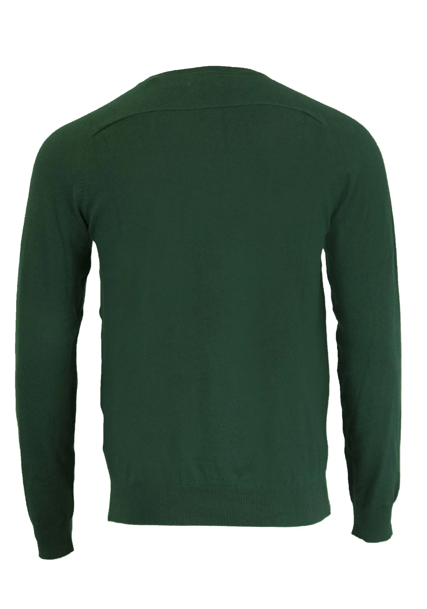 Gant Men's Cotton Cashmere Crew Sweater, Medium, Deep Pine