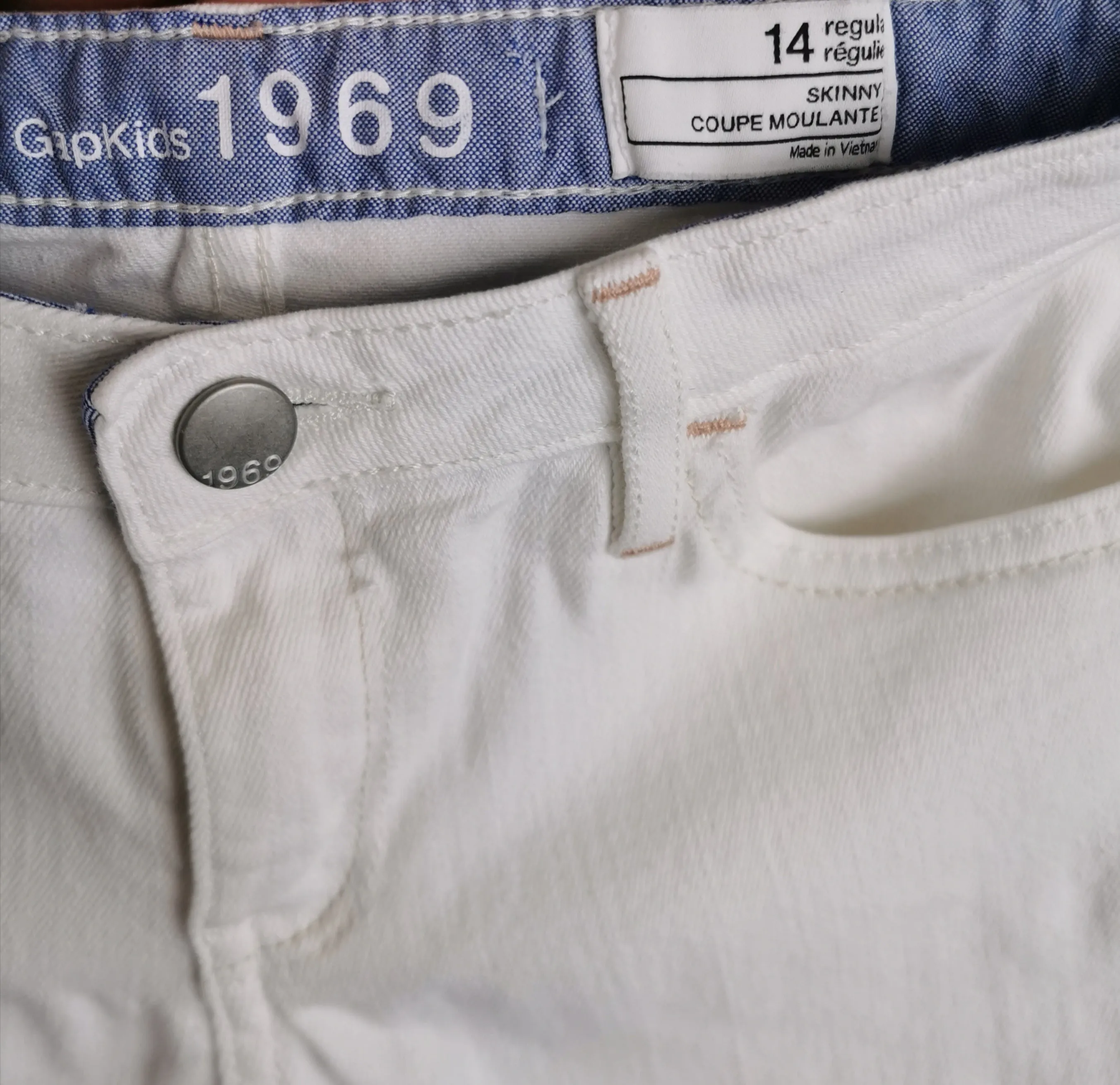 GIRL SIZE 14 YEARS - GAP Kids, Skinny Cropped Jeans VGUC B51