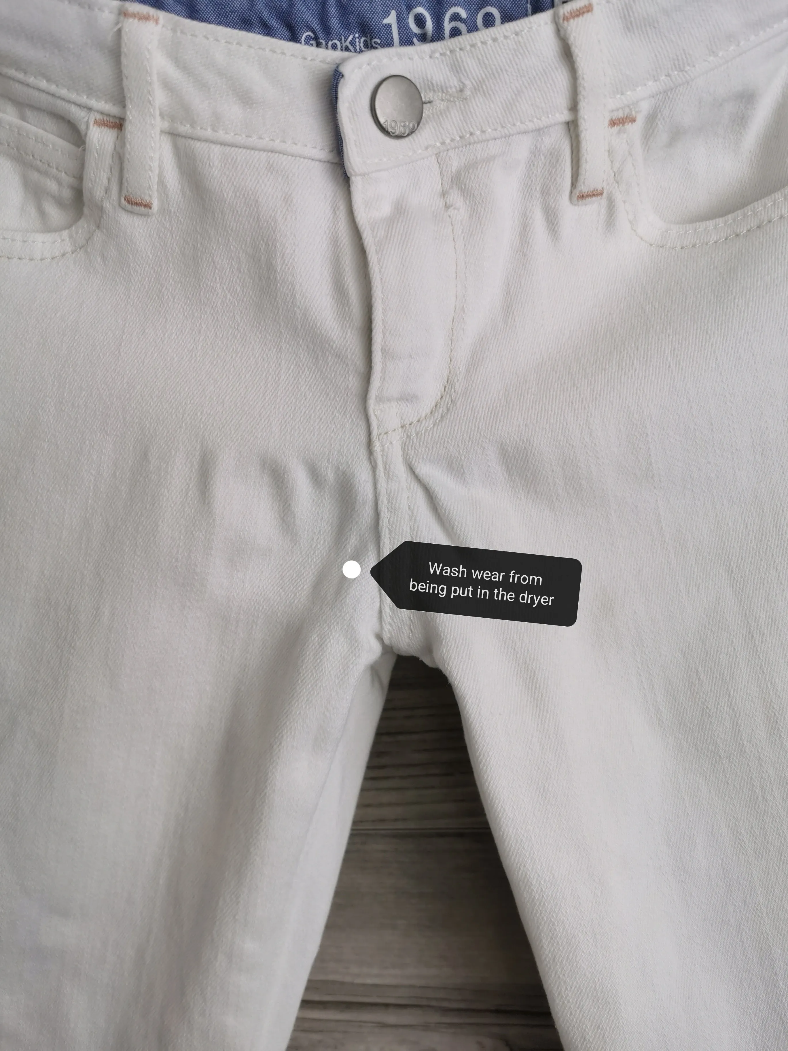 GIRL SIZE 14 YEARS - GAP Kids, Skinny Cropped Jeans VGUC B51