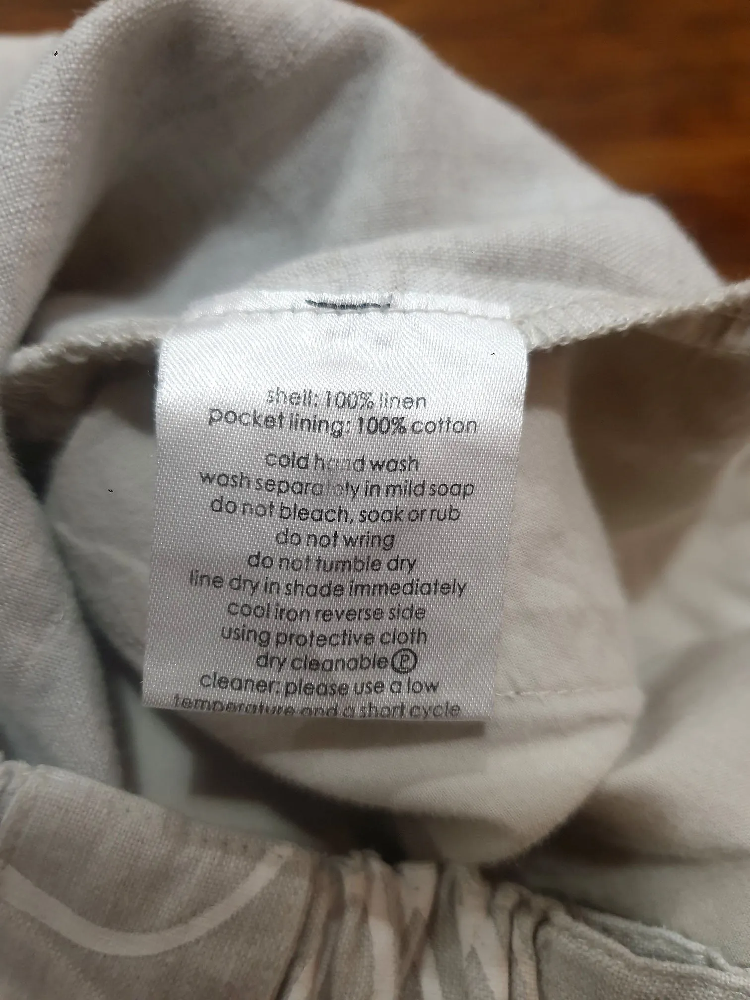 Gorman   Mireia Ruiz grey linen pants size 10