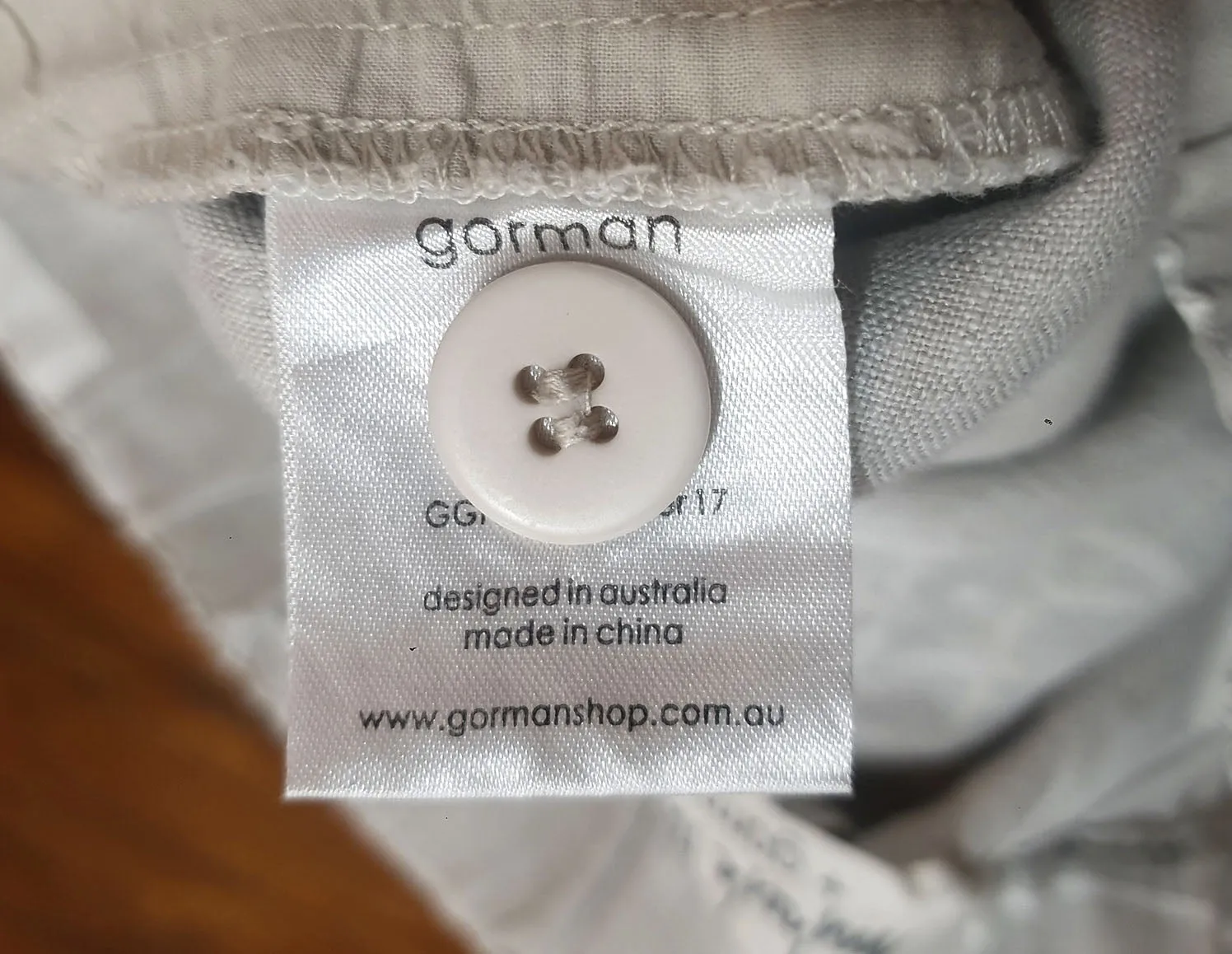 Gorman   Mireia Ruiz grey linen pants size 10