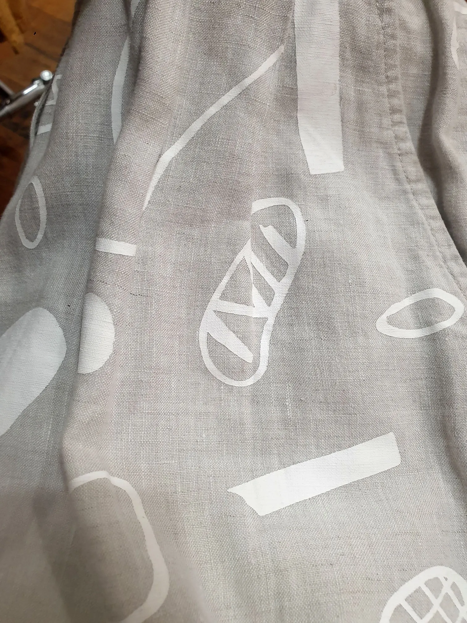 Gorman   Mireia Ruiz grey linen pants size 10