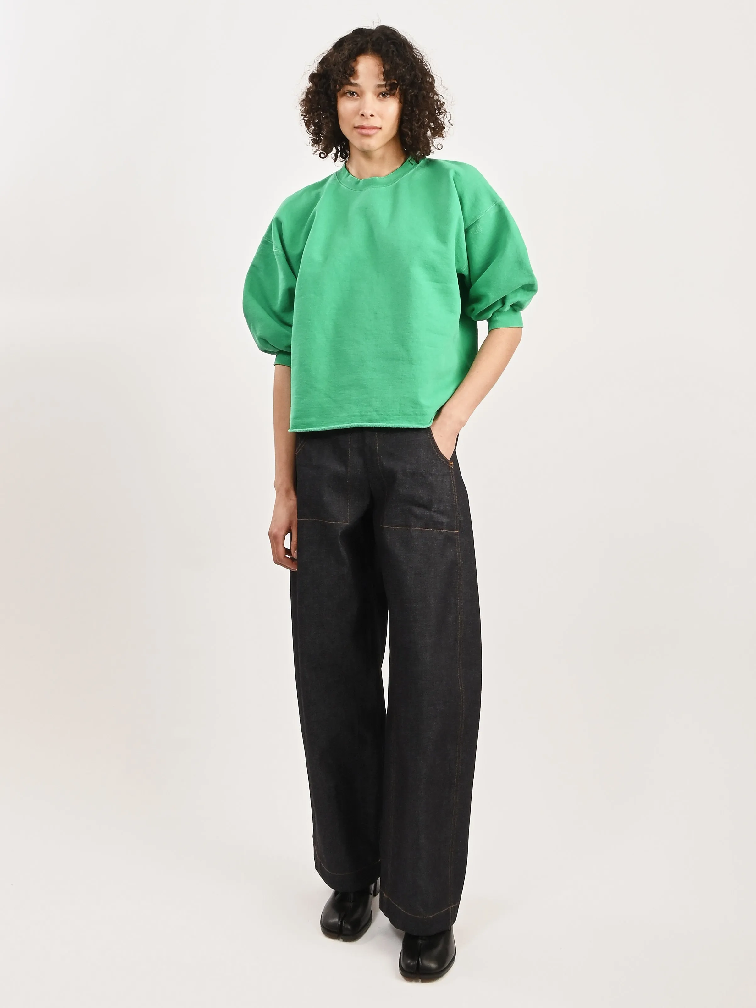 Green Apple Fond Sweatshirt