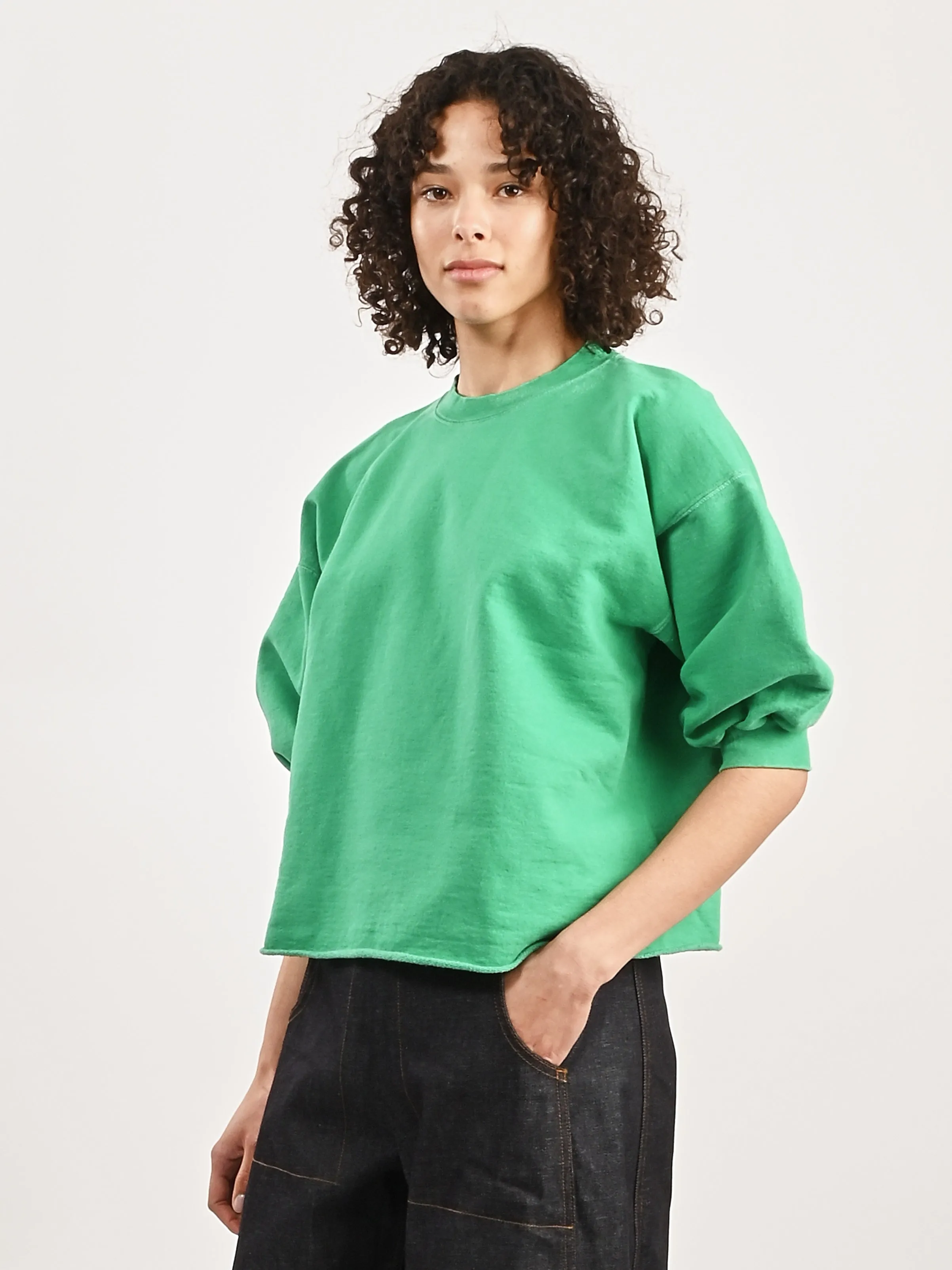 Green Apple Fond Sweatshirt