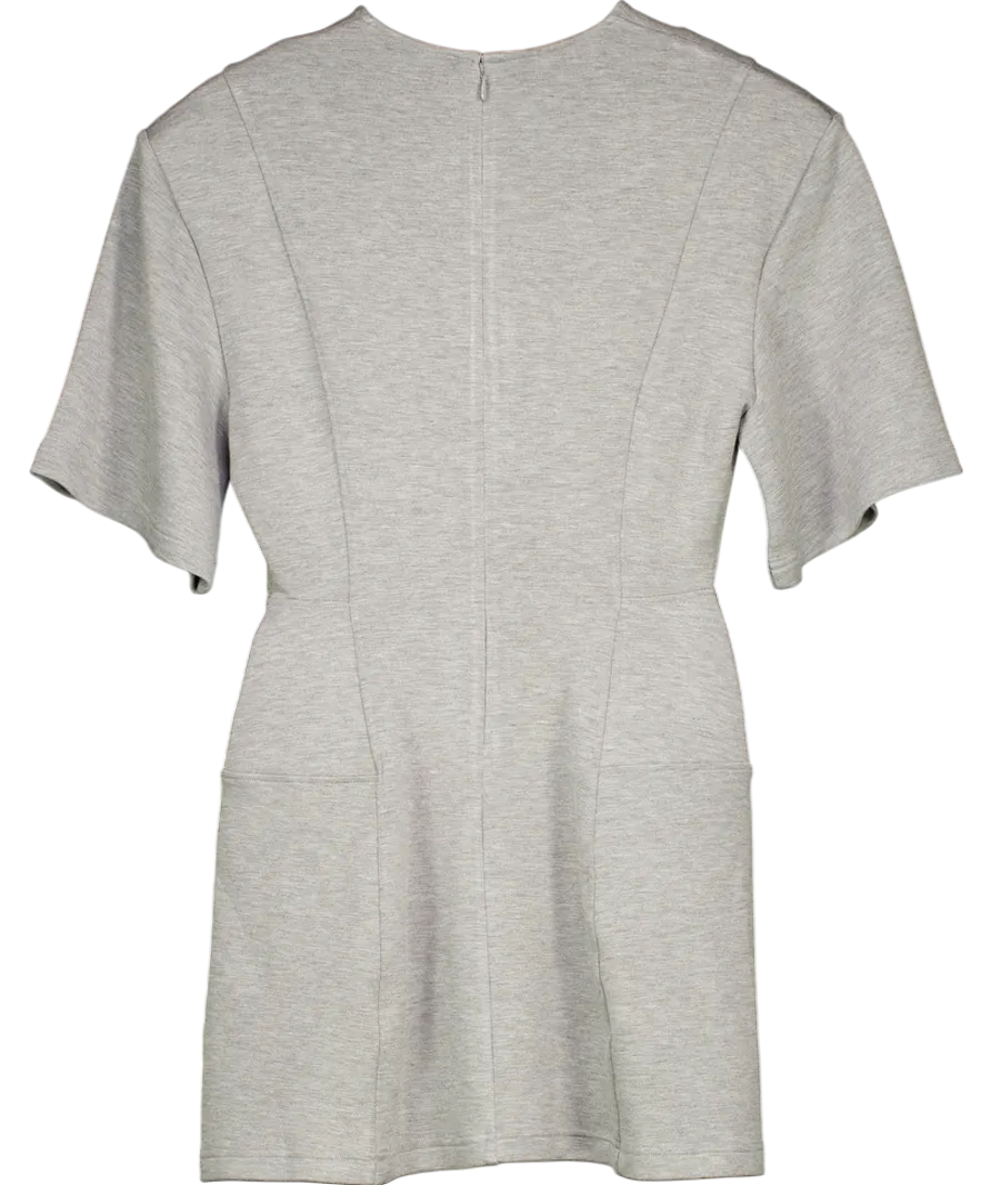H&M Grey Hourglass T-shirt Dress UK S