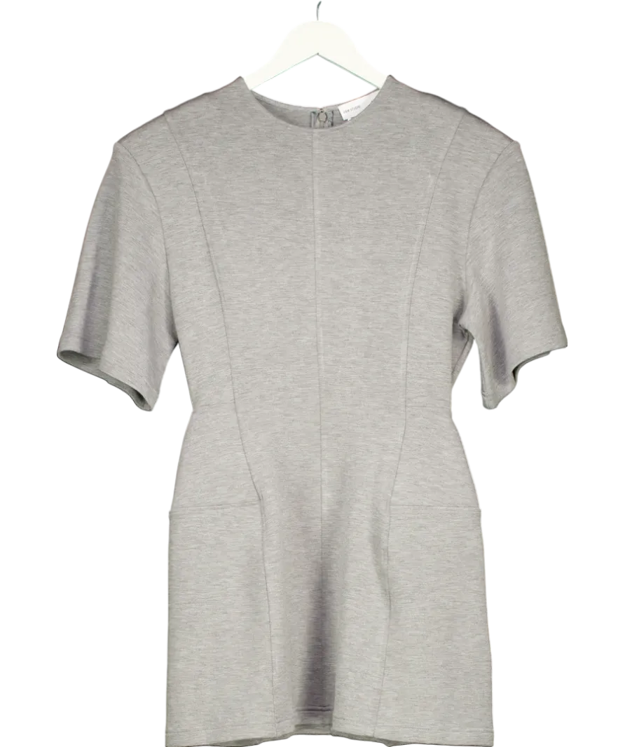 H&M Grey Hourglass T-shirt Dress UK S