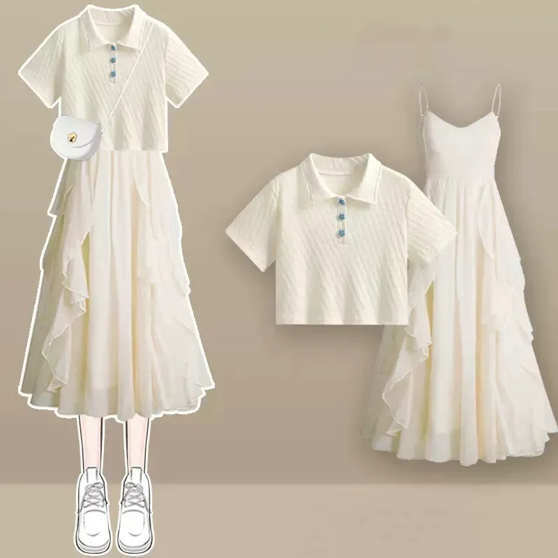 Harajuku top   dress two-piece set  UB98297