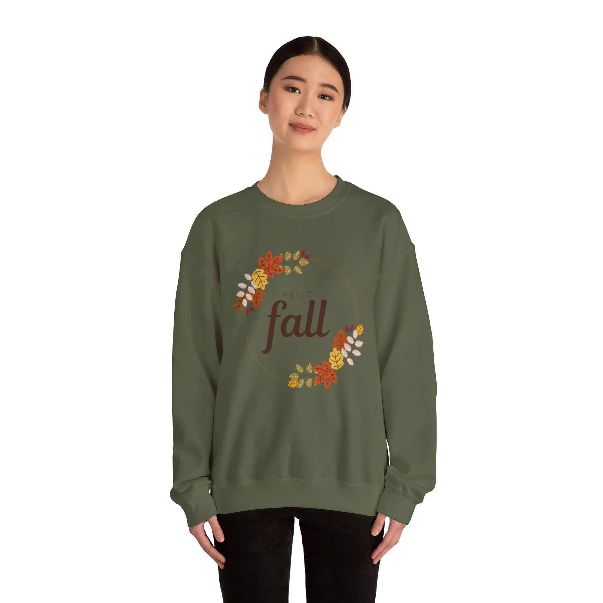 Hello Fall Crewneck Sweatshirt