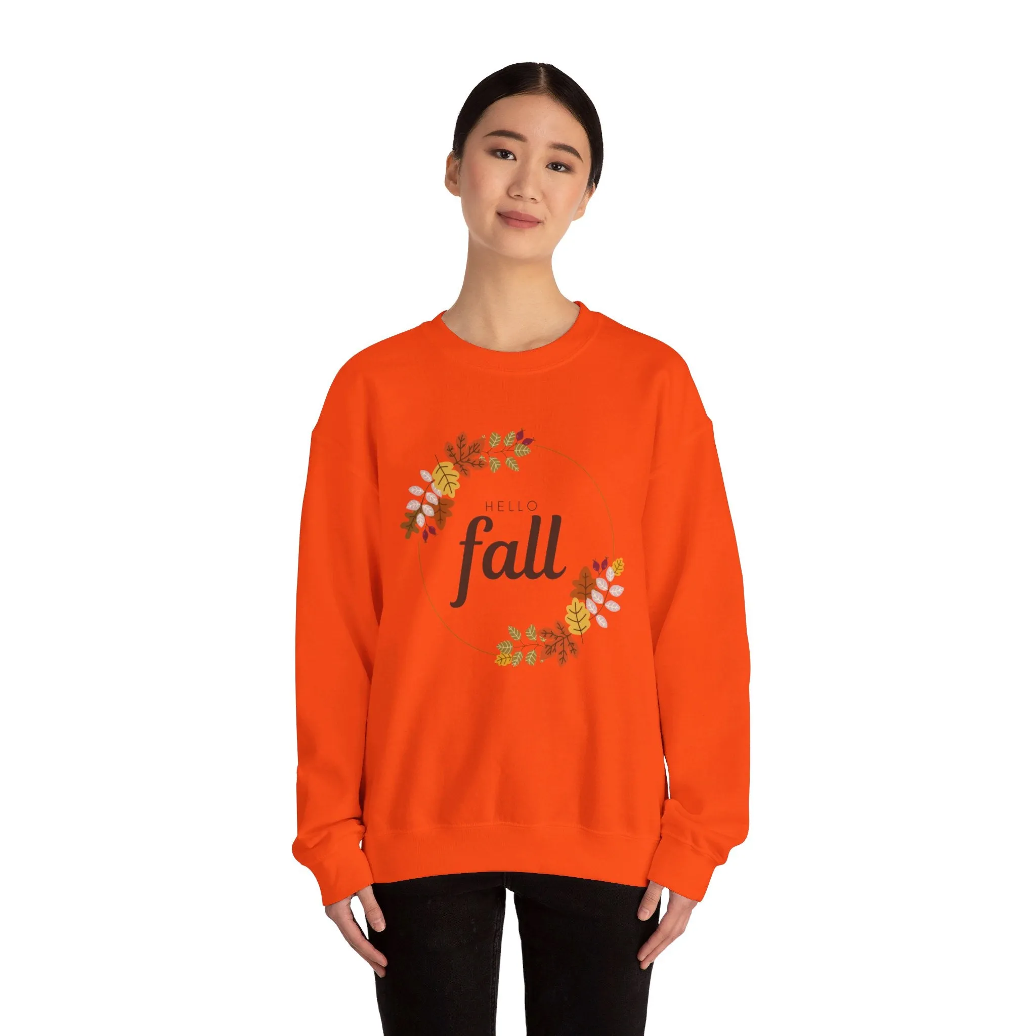 Hello Fall Crewneck Sweatshirt