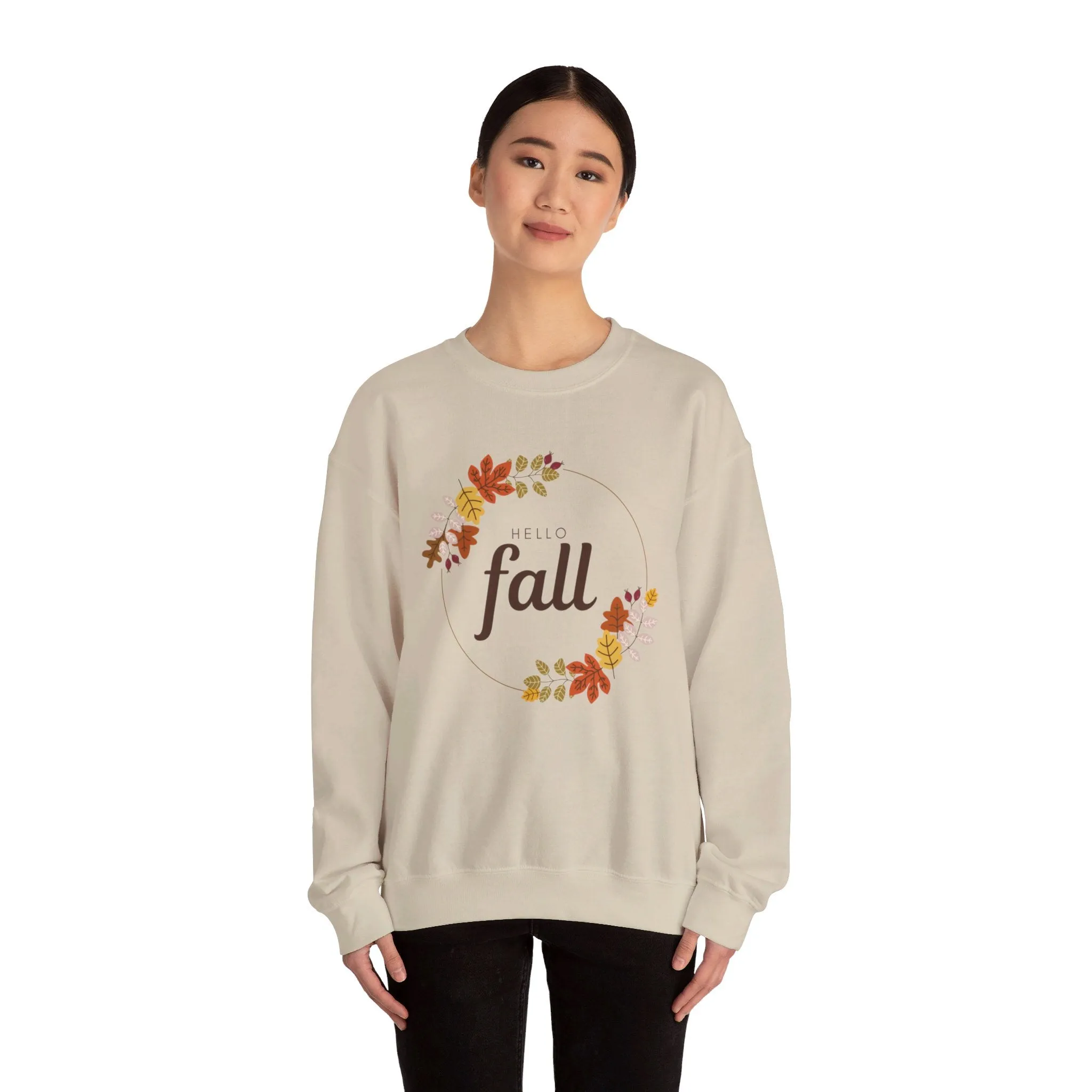 Hello Fall Crewneck Sweatshirt