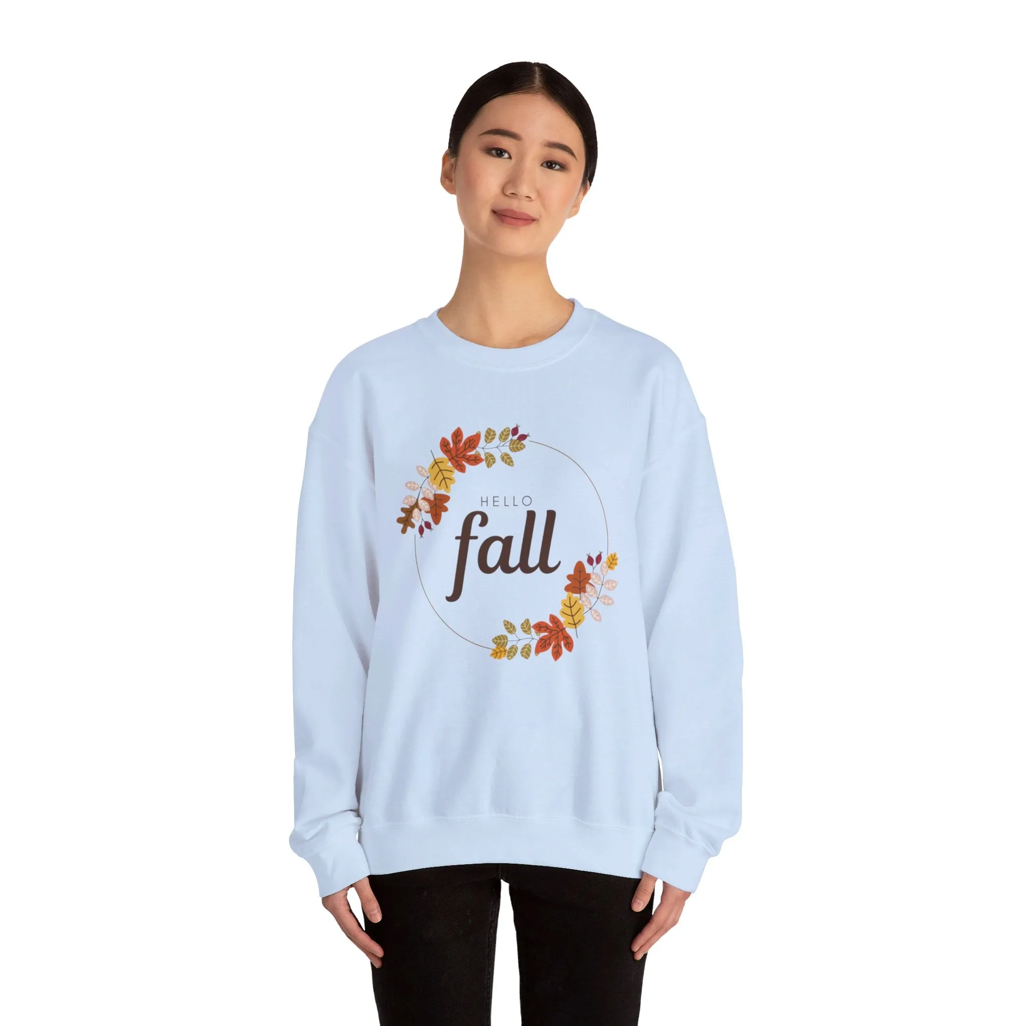 Hello Fall Crewneck Sweatshirt