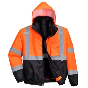 Hi-Vis Premium 3-in-1 Bomber