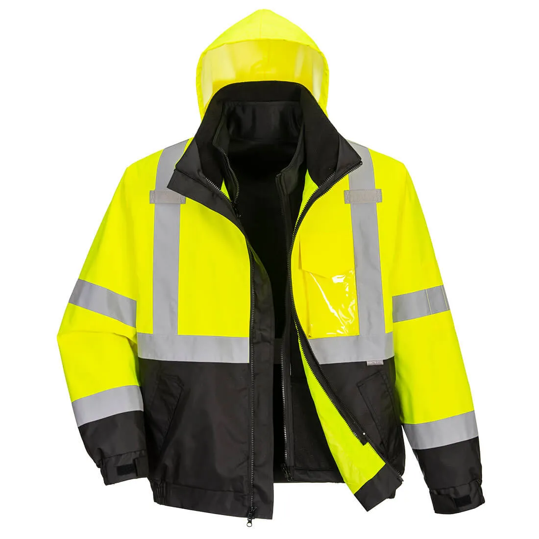 Hi-Vis Premium 3-in-1 Bomber