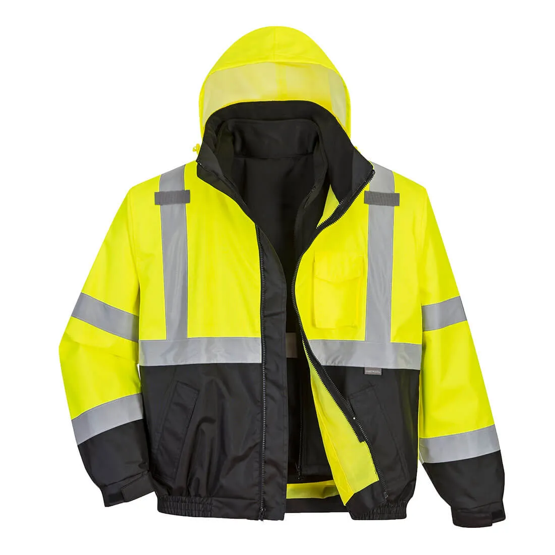 Hi-Vis Premium 3-in-1 Bomber