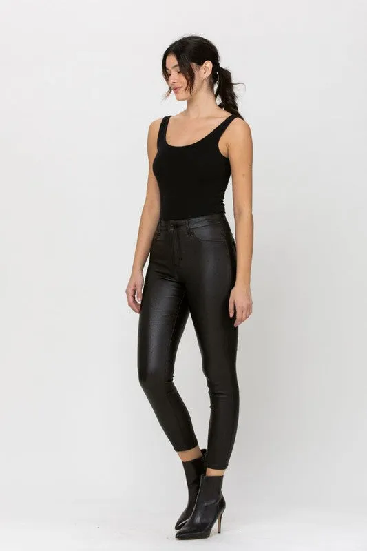 HIGH RISE CROPPED SKINNIES