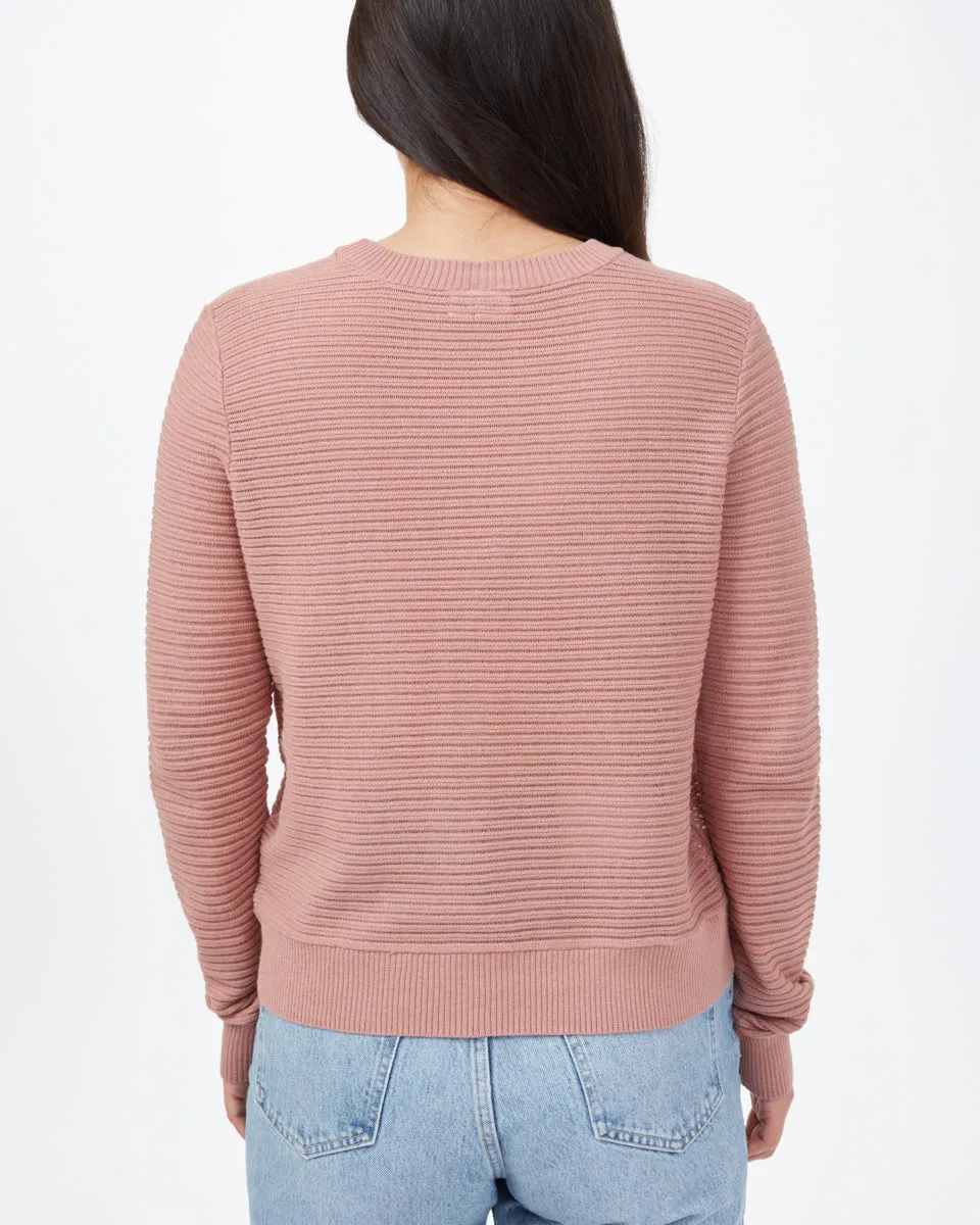 Highline Cotton Rib Crew Sweater