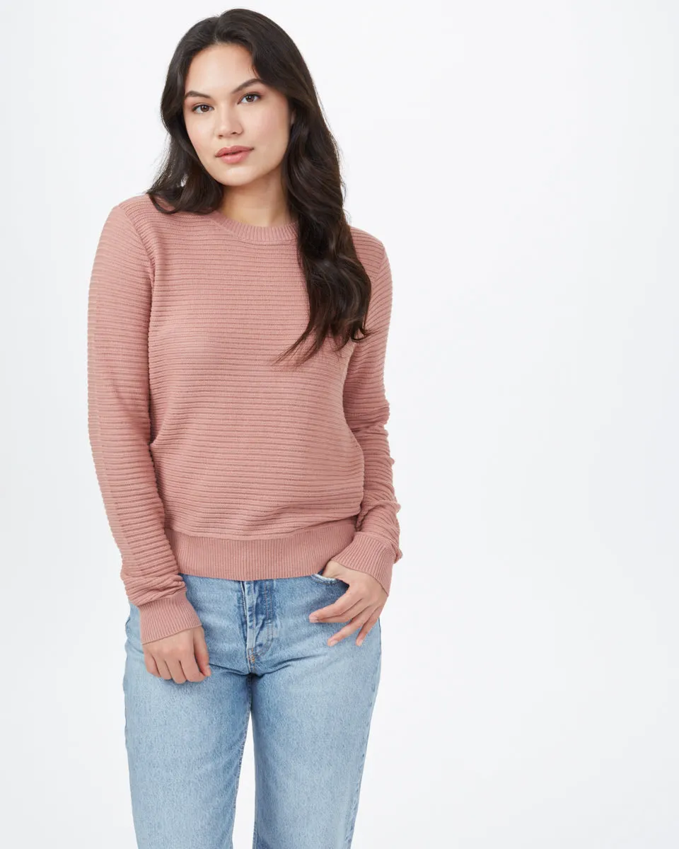 Highline Cotton Rib Crew Sweater