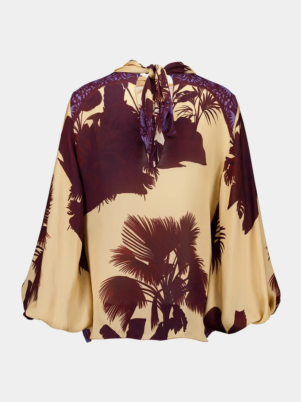 Intricate Islands Silk Top