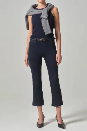 Isola Cropped Trouser in Navy