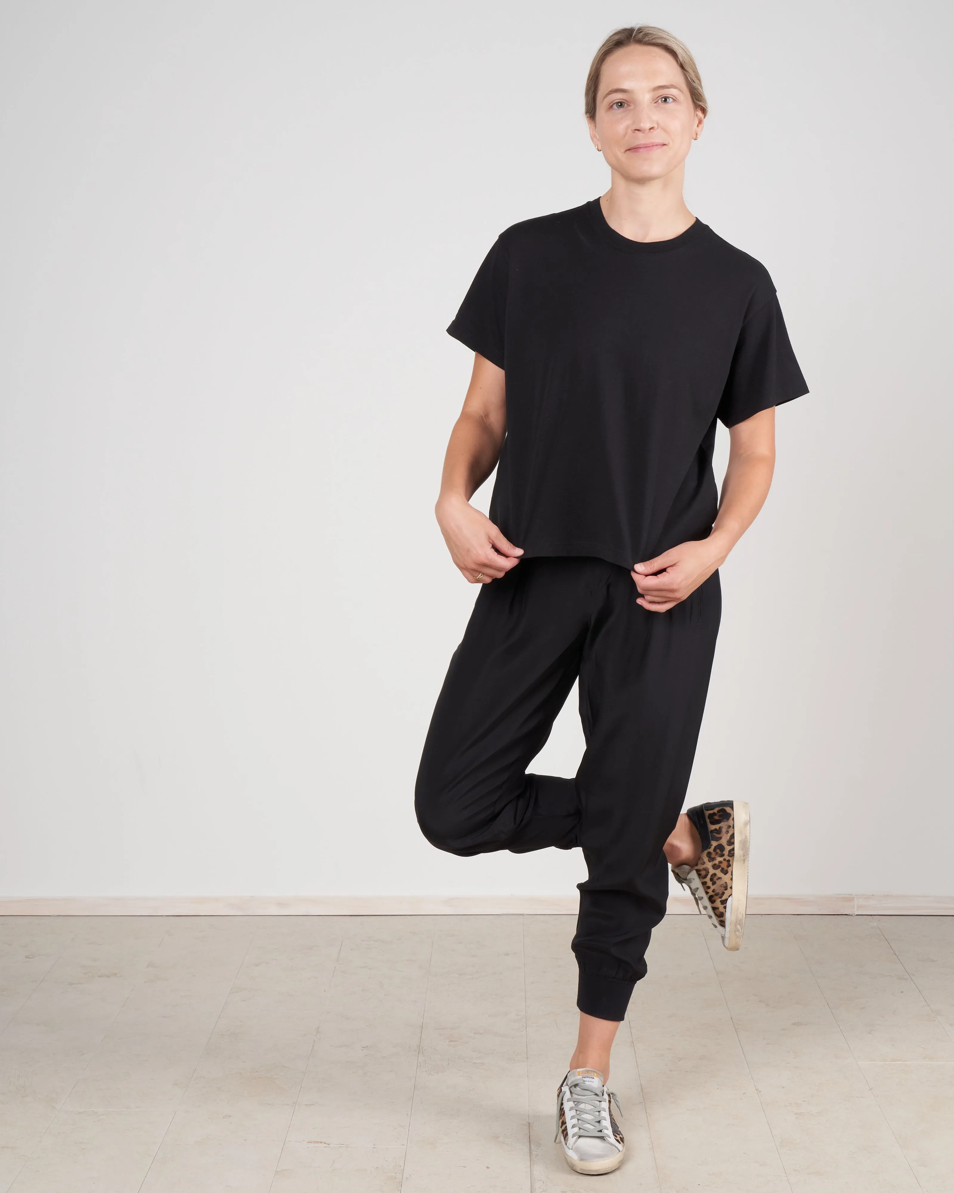 jersey boy tee - black