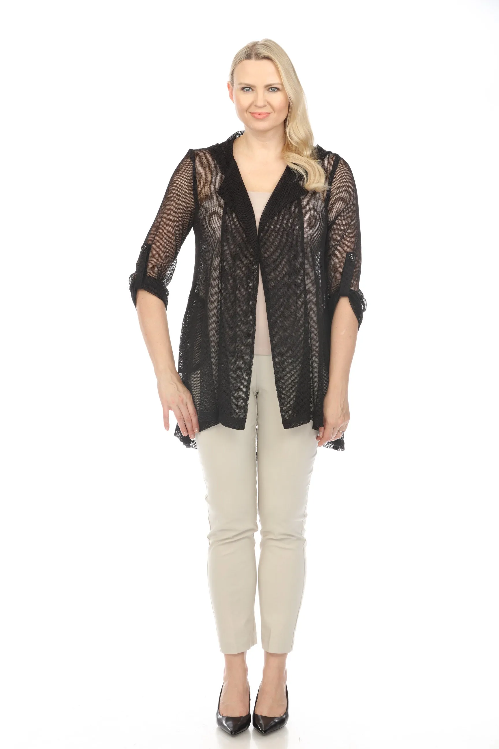 Joseph Ribkoff Slim Straight Stretch Pull On Cropped Pants 201483S24