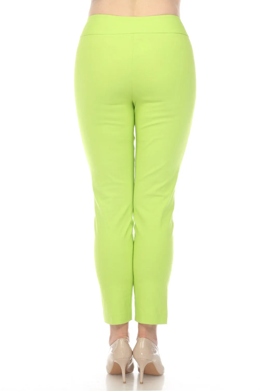 Joseph Ribkoff Slim Straight Stretch Pull On Cropped Pants 201483S24