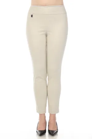 Joseph Ribkoff Slim Straight Stretch Pull On Cropped Pants 201483S24
