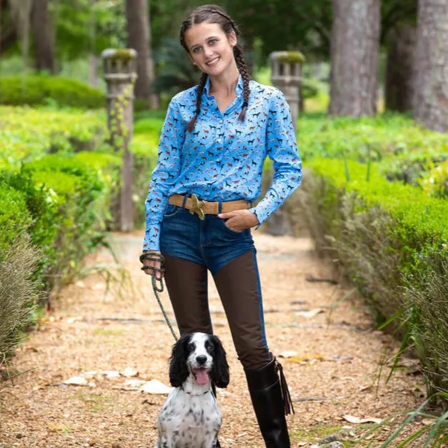 Kevin's Finest Ladies Dog Blouse