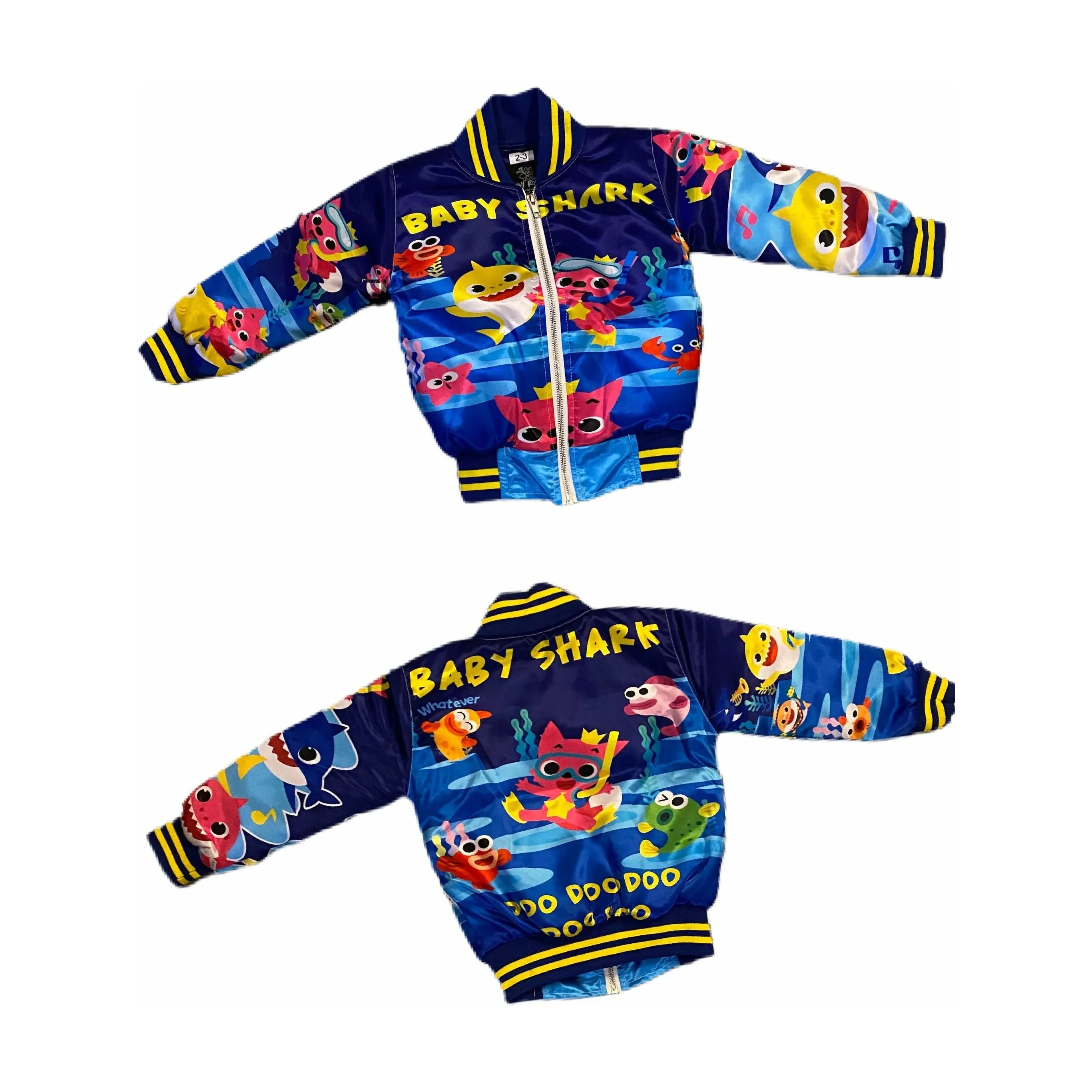 Kids Blue Baby Shark Bomber