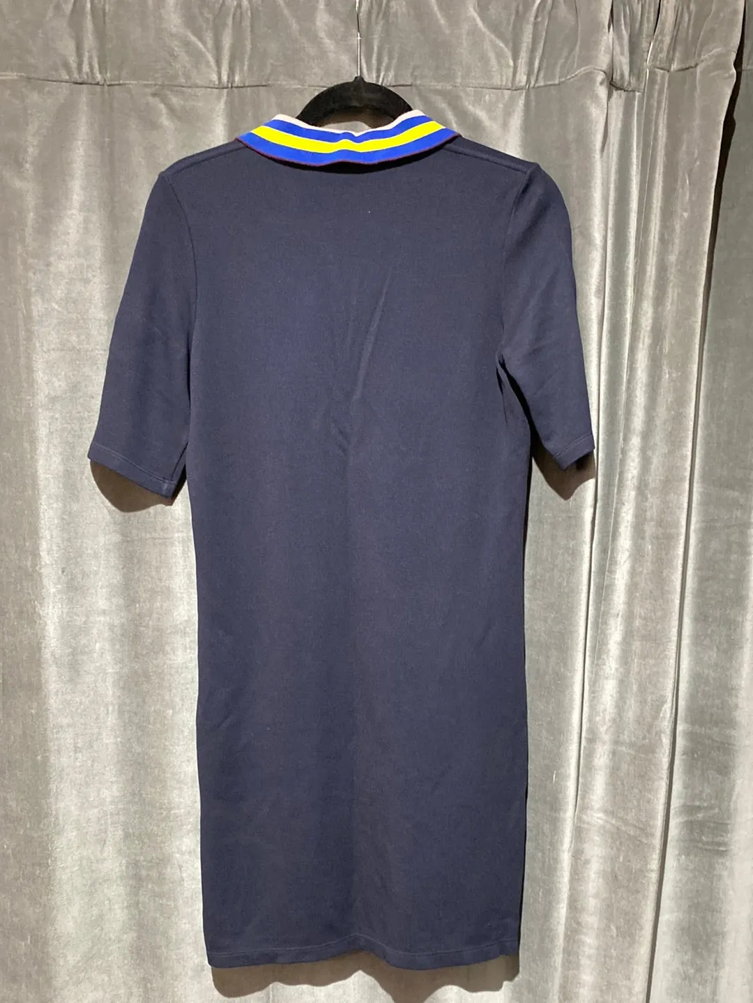 Lacoste Navy Collared Polo shift Dress