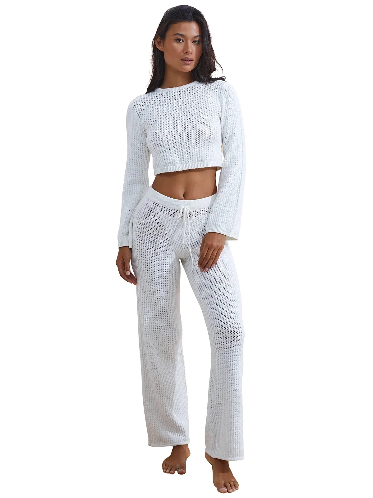 Leni Crop-Jude Crochet Pant