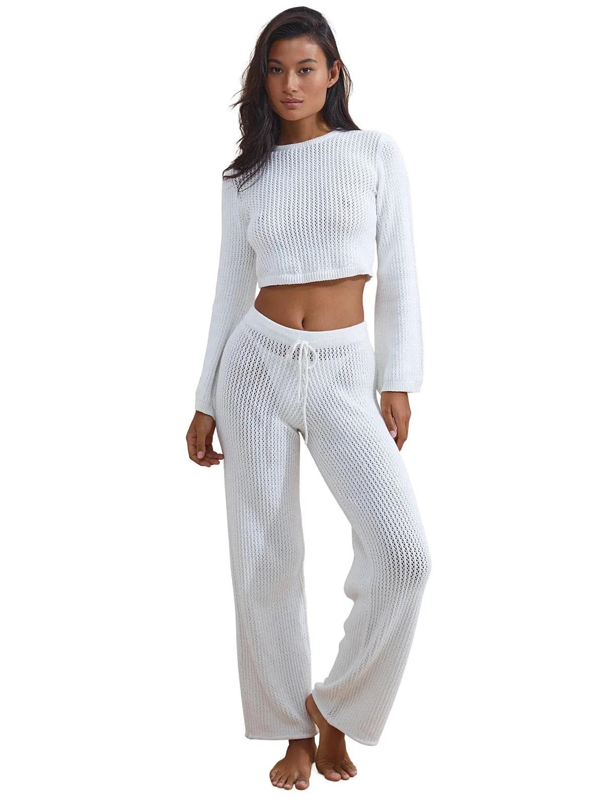 Leni Crop-Jude Crochet Pant