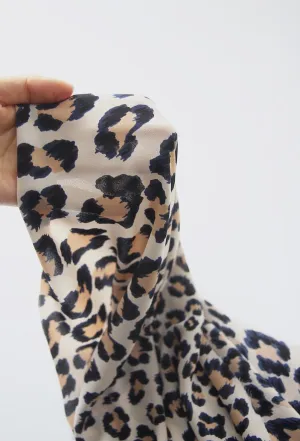 Leopard Chiffon Fabric By the Yard /54162