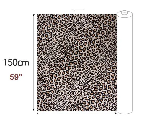 Leopard Chiffon Fabric By the Yard /54162