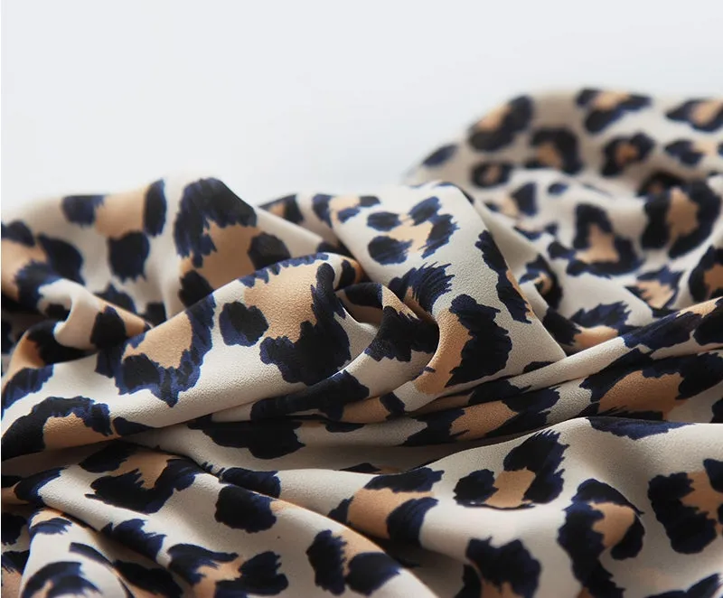 Leopard Chiffon Fabric By the Yard /54162