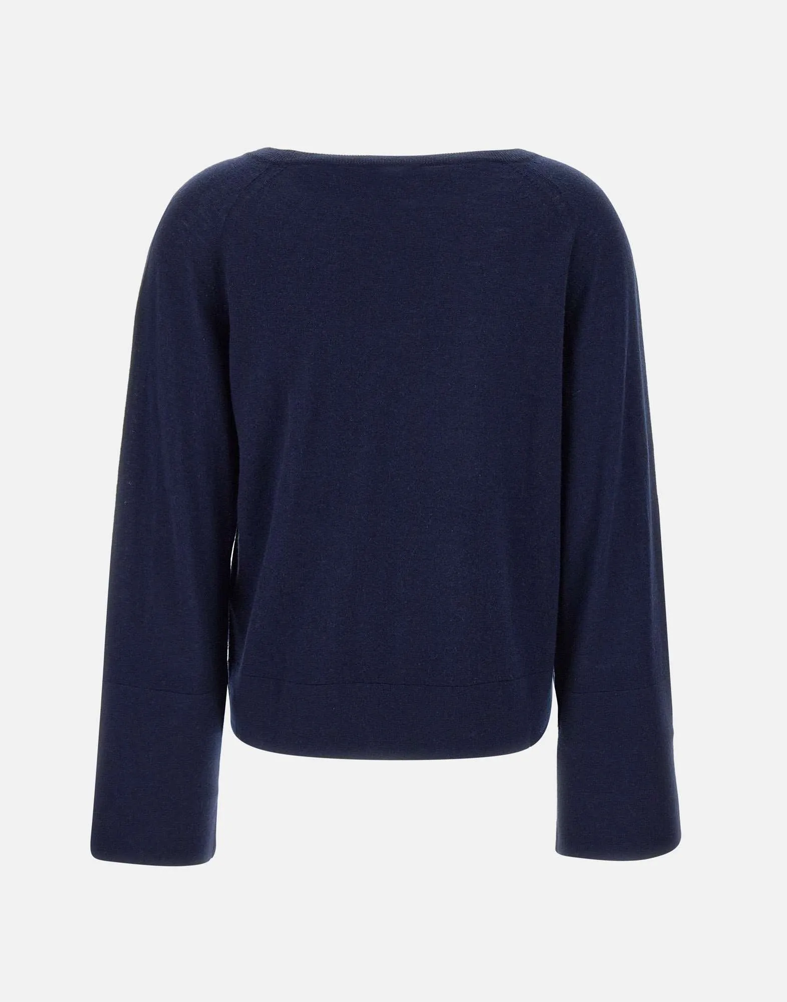 Liu Jo Blue Wool Cashmere tröja