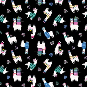 Llama Drama Black