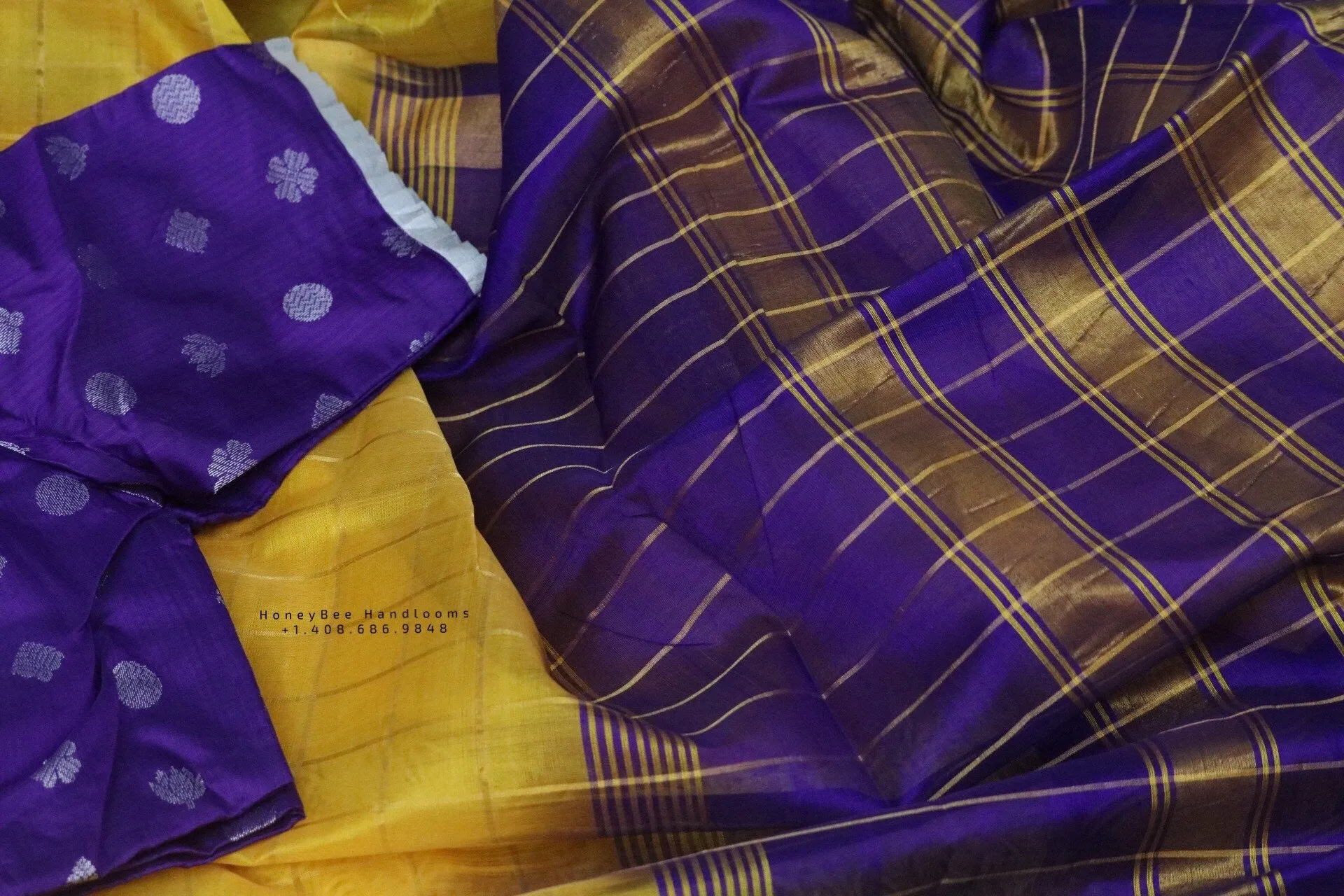 Lyte Weight Pattu Saree blouse -Pattu Blouse -Kuppadam Tissue Saree blouse -Saree Blouse -Yellow Saree Blouse -Purple Blouse-Silk Saree