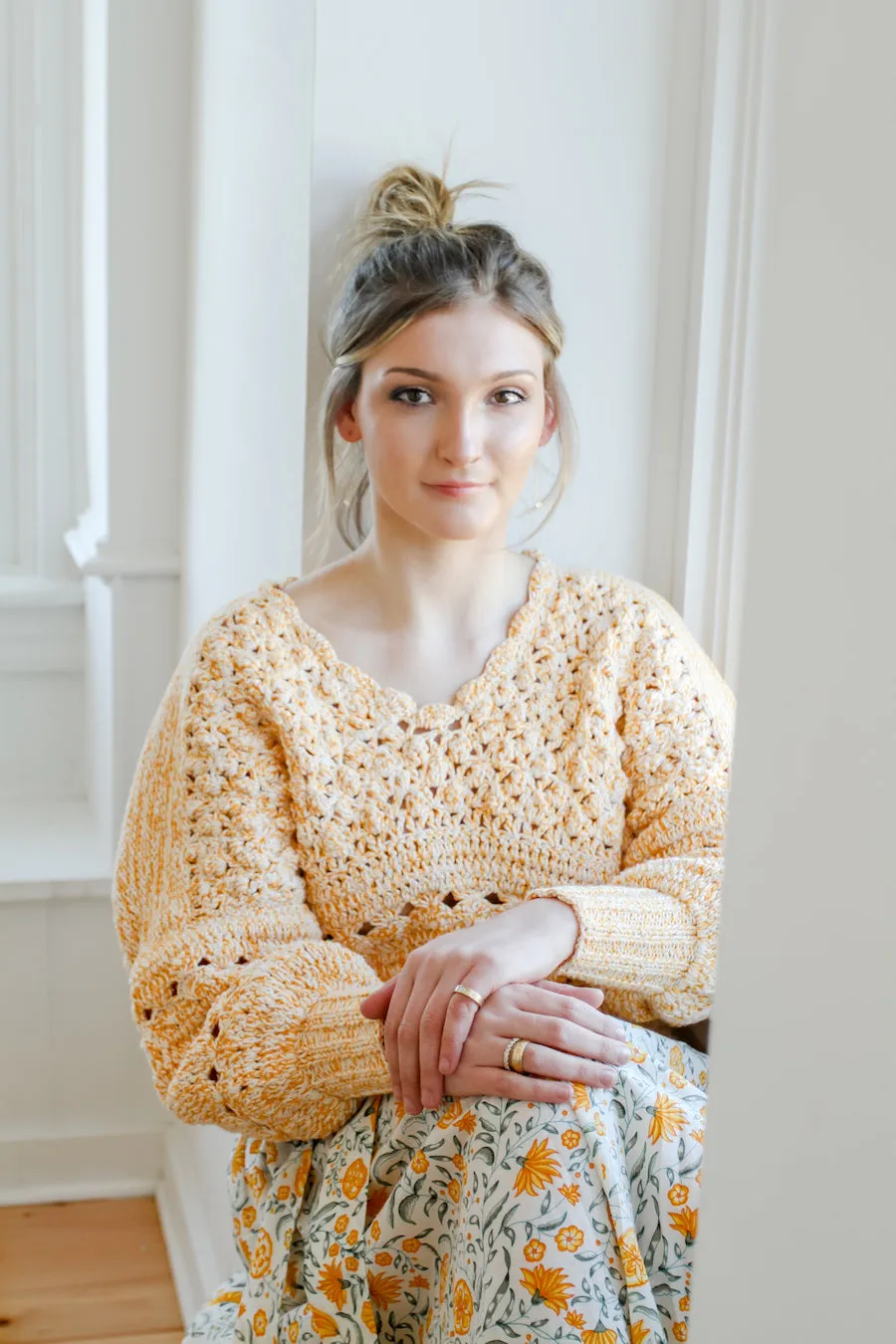 Marigold Cotton Sweater