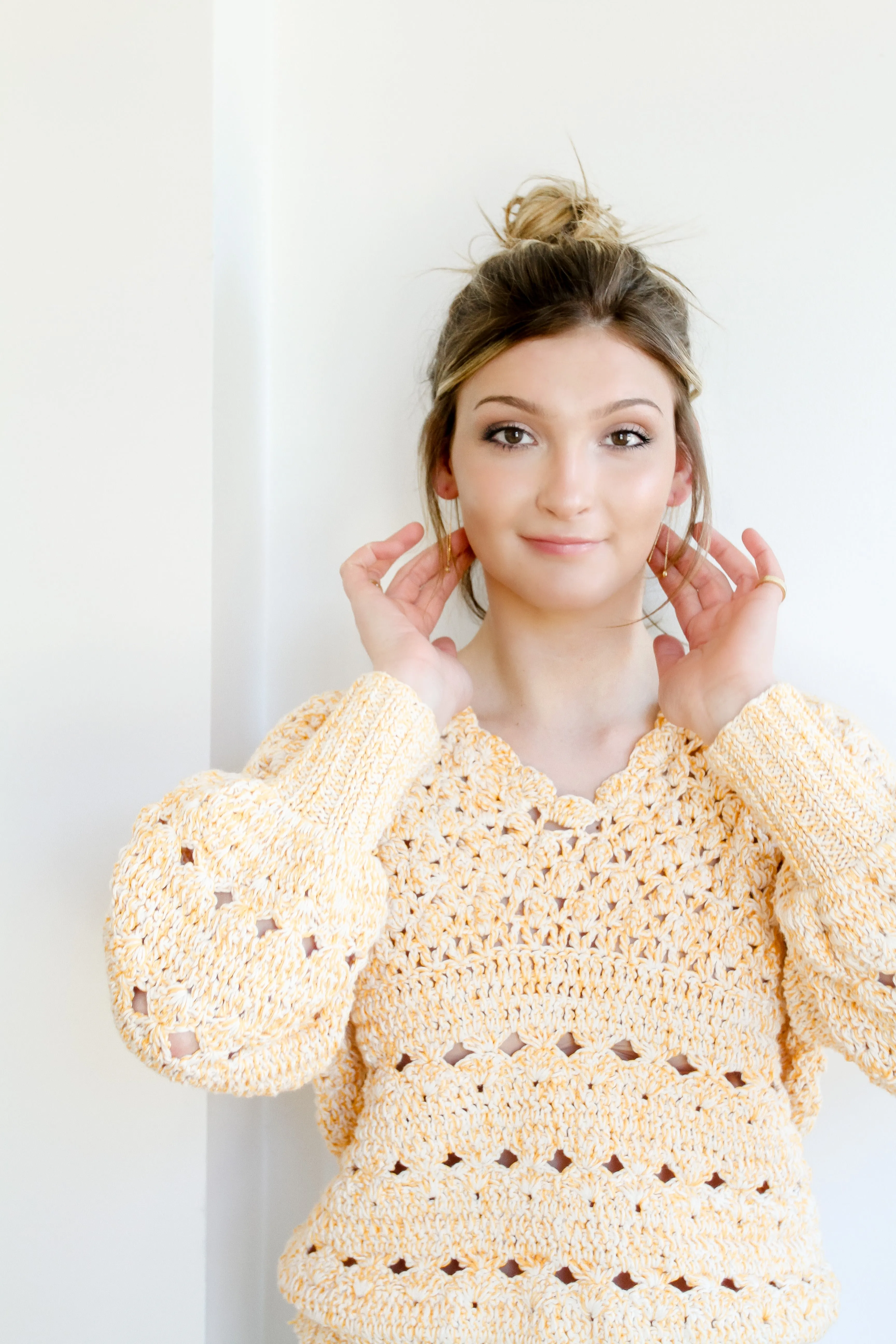 Marigold Cotton Sweater