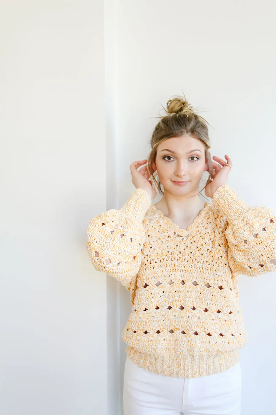Marigold Cotton Sweater