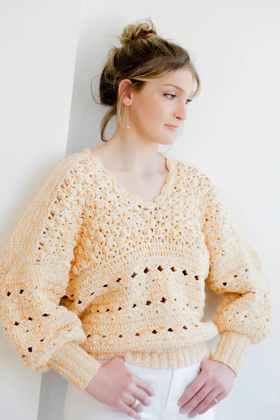 Marigold Cotton Sweater
